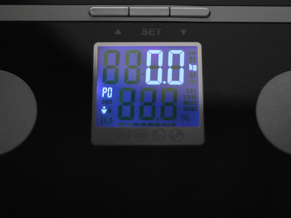 bilancia che misura massa grassa
